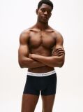 Blue 3-Pack Logo Trunks  Men