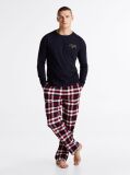 Blue TH Original Long Sleeve Lounge Logo T-Shirt  Men