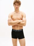 Black 3-Pack Logo Waistband Trunks  Men