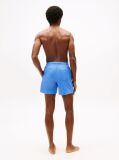 Blue Essential Mid Length Swim Shorts  Men