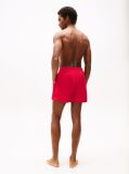 Red Essential Mid Length Swim Shorts  Men