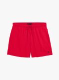 Red Essential Mid Length Swim Shorts  Men