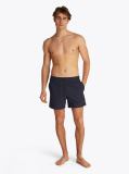 Blue TH Monogram Mid Length Swim Trunks  Men