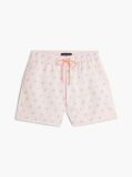 Orange Ithaca Embroidery Mid Length Swim Shorts  Men