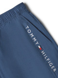 Blue Original Logo Mid Length Swim Shorts  Men