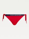 Red SIDE-TIE CHEEKY FIT BIKINI BOTTOMS  Women