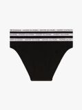 Black 3-Pack Logo Waistband Briefs  Women