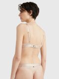 Beige TH Monogram Lace Unlined Triangle Bra  Women
