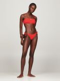 Red Heritage Cheeky String Side Tie Bikini Bottoms  Women
