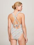 Multi TH Monogram Plunge One-Piece Swimsuit  Women