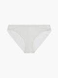 White Lace Trim Logo Waistband Briefs  Women