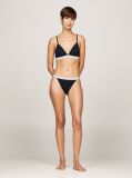 Blue Hilfiger Monotype Logo Waistband Tanga Briefs  Women