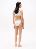 White Hilfiger Monotype Logo Waistband Tanga Briefs  Women