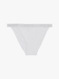 White Hilfiger Monotype Logo Waistband Tanga Briefs  Women
