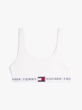 White Heritage Logo Underband Non-Wired Bralette  Women