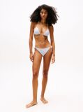 Multi Ribbed Texture Triangle Bikini Top  Women