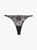 Black Tanga Thong  Women