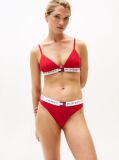 Red Heritage Waistband Logo Briefs  Women