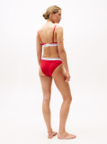 Red Heritage Waistband Logo Briefs  Women