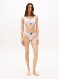 White Heritage Waistband Logo Thong  Women