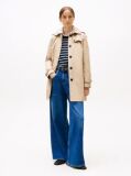 Beige Heritage Single Breasted Trench Coat  Women