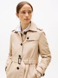 Beige Heritage Single Breasted Trench Coat  Women