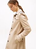 Beige Heritage Single Breasted Trench Coat  Women