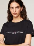 Black ORGANIC COTTON T-SHIRT AND LOGO  Women