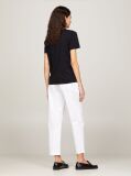 Black ORGANIC COTTON T-SHIRT AND LOGO  Women