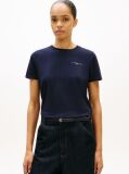 Blue 1985 Collection Signature Logo T-Shirt  Women