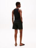 Black RIB TANK TOP SLIM  Women