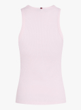 Pink RIB TANK TOP SLIM  Women