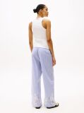 White RIB TANK TOP SLIM  Women
