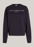 Blue Chest Logo Crew Neck Sweatshirt  Women