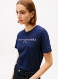 Blue Logo Crew Neck T-Shirt  Women