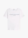 White Logo Crew Neck T-Shirt  Women