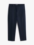 Blue Slim Fit Straight Leg Chinos  Women