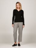 Black Essential Slim Fit Polo Jumper  Women