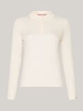 Beige Essential Slim Fit Polo Jumper  Women