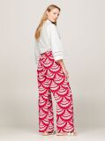 Multi Print Relaxed Wide Leg Trousers  Women