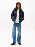 Blue Padded Global Stripe Jacket  Women