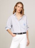 Multi Stripe Oversized Fit Shirt  Women