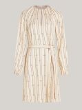 Multi Gathered Fit And Flare Mini Dress  Women
