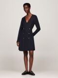 Multi Double Breasted Wrap Mini Dress  Women