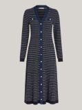 Multi V-Neck Slim Bodycon Midi Jumper Dress  Women