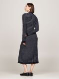 Multi V-Neck Slim Bodycon Midi Jumper Dress  Women