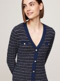 Multi V-Neck Slim Bodycon Midi Jumper Dress  Women