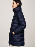 Multi Down Relaxed Funnel Neck Coat  Women