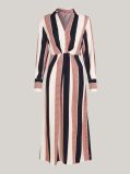 Multi Global Stripe Maxi Dress  Women