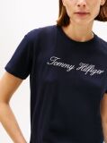 Blue Regular Crew Neck T-Shirt  Women
